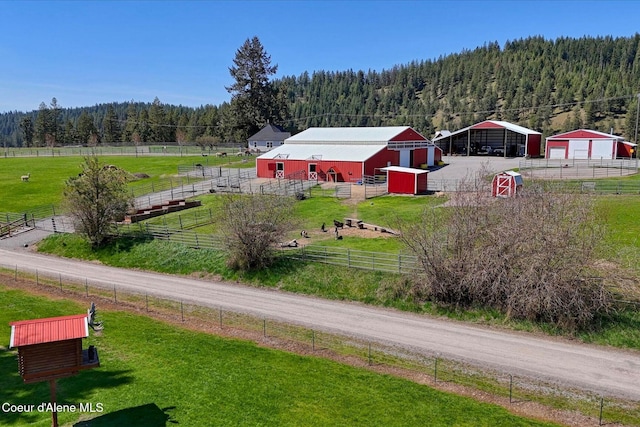 2885 S Folsom Ridge Rd, Coeur Dalene, ID 83814 - view of rural area featuring a heavily wooded area
