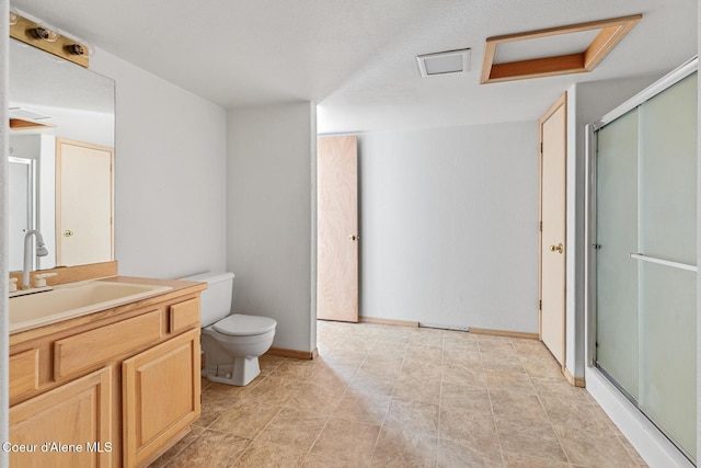 3868 N Palmer Dr, Coeur Dalene, ID 83815 - bathroom featuring vanity and a stall shower