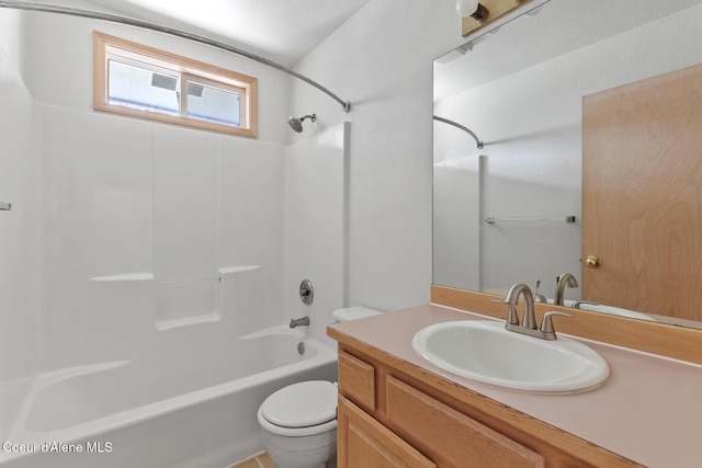 3868 N Palmer Dr, Coeur Dalene, ID 83815 - bathroom featuring vanity and bathing tub / shower combination