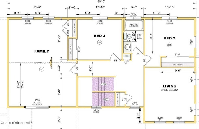 1373 N Gabrio Ct, Post Falls, ID 83854 - plan
