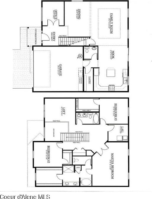 1733 N Minam Loop, Post Falls, ID 83854 - view of layout