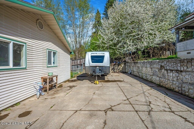 820 Plum Ln, Saint Maries, ID 83861 - view of patio with fence