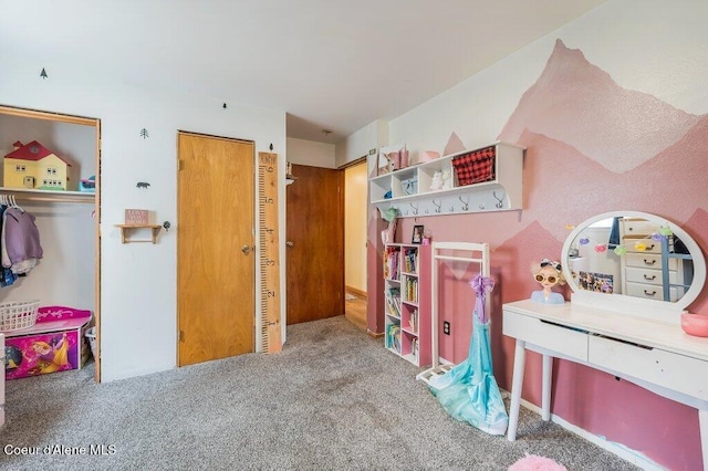 820 Plum Ln, Saint Maries, ID 83861 - recreation room with carpet flooring
