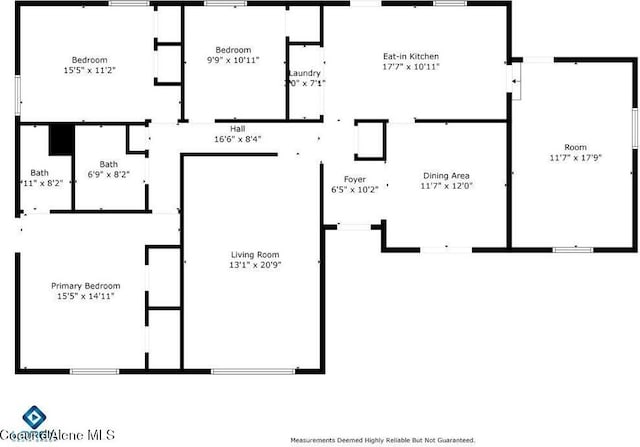 820 Plum Ln, Saint Maries, ID 83861 - floor plan