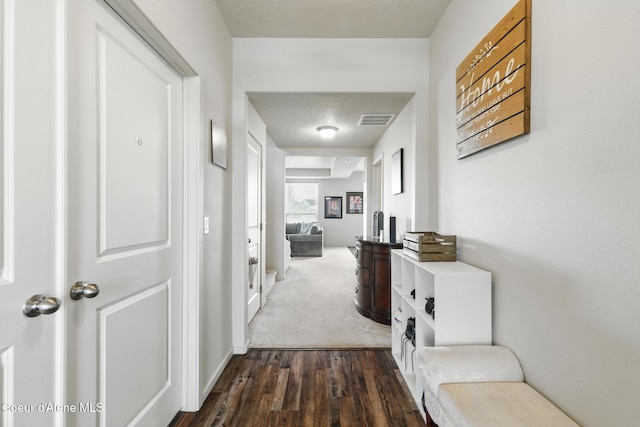 1622 N Minam Loop, Post Falls, ID 83854 - hall featuring dark wood-type flooring and baseboards