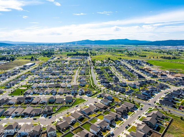 1622 N Minam Loop, Post Falls, ID 83854 - view of property location with a mountainous background and nearby suburban area