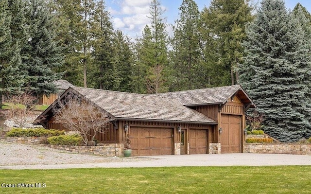 7566 E Gem Shores Rd, Hayden, ID 83835 - view of detached garage