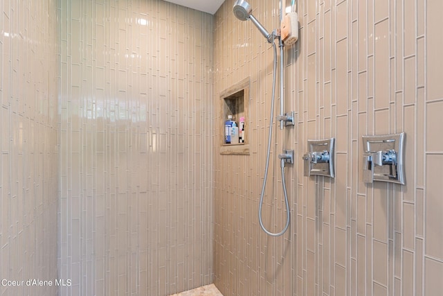 172 Elk Hills Rd, Sandpoint, ID 83864 - bathroom with a tile shower