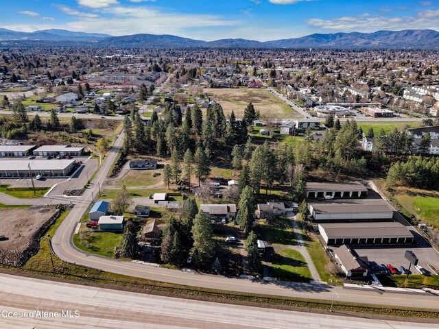 13604/06 E Nora Ave, Spokane Valley, WA 99216 - drone / aerial view featuring a residential view and a mountain view