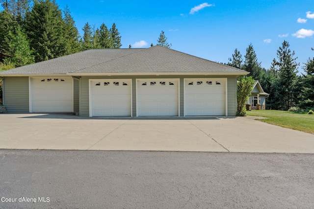 1358 S Starlight Dr, Coeur Dalene, ID 83814 - view of detached garage