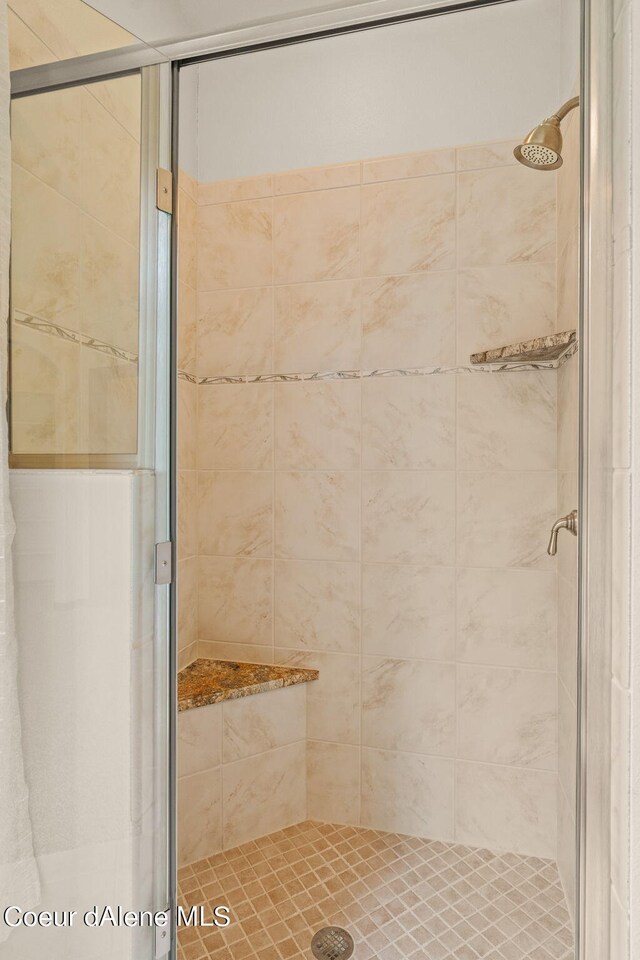 1358 S Starlight Dr, Coeur Dalene, ID 83814 - bathroom with a stall shower