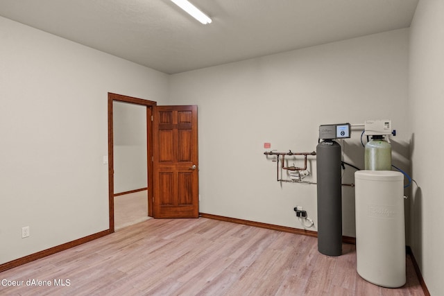 1358 S Starlight Dr, Coeur Dalene, ID 83814 - interior space with baseboards and light wood-style flooring