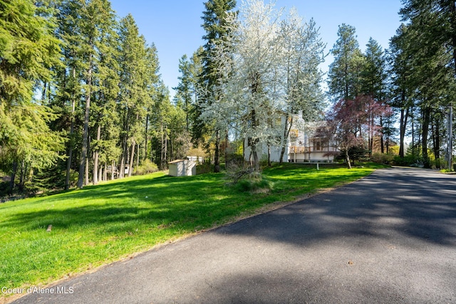 view of road