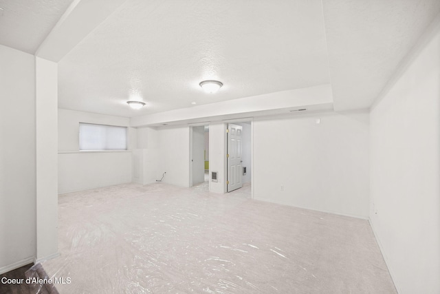 view of basement