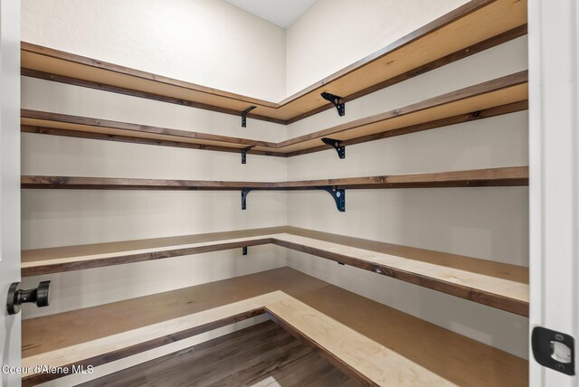 view of pantry