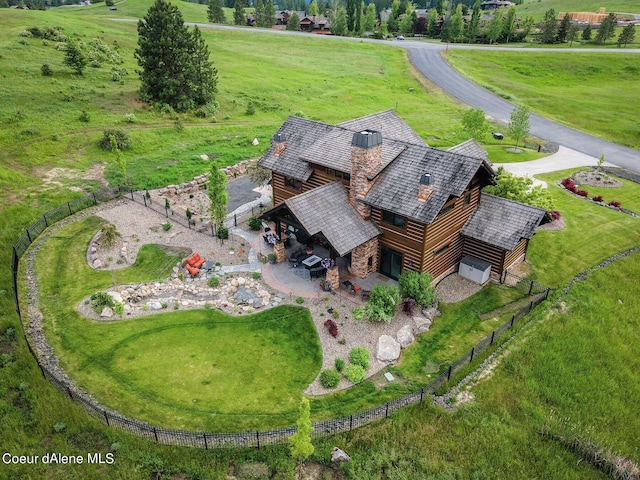 bird's eye view