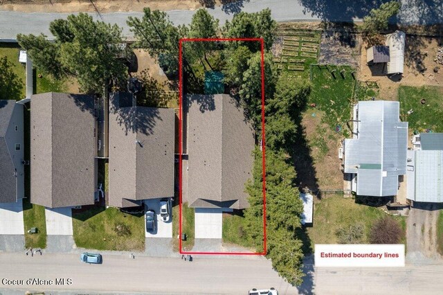 635 E Valley St, Oldtown, ID 83822 - bird's eye view