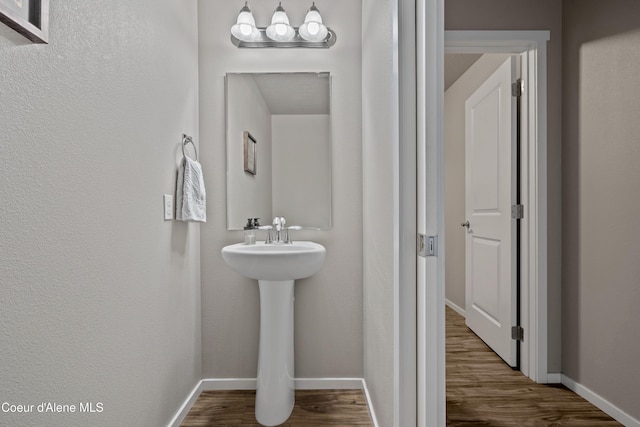 9362 N Prince William Loop, Hayden, ID 83835 - bathroom with wood finished floors and baseboards