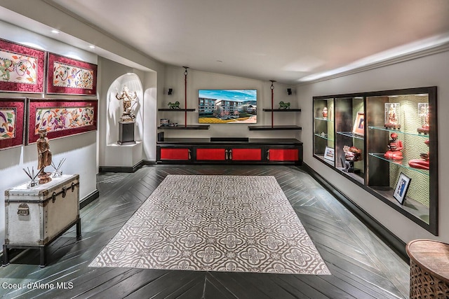 412 Sandpoint Ave Unit 332, Sandpoint, ID 83864 - cinema featuring baseboards and dark wood-style flooring
