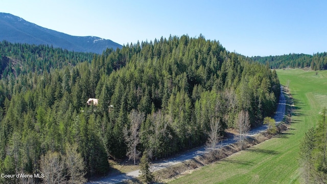 2264 Parker Canyon Rd, Bonners Ferry, ID 83805 - mountain view featuring a forest view