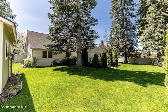 1531 E Twistwood Dr, Hayden, ID 83835 - view of yard with fence
