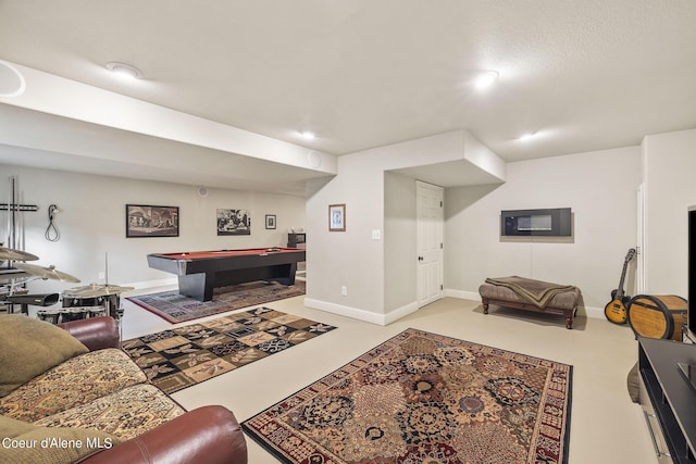 1201 Paradise Valley Rd, Bonners Ferry, ID 83805 - living room with billiards table and baseboards