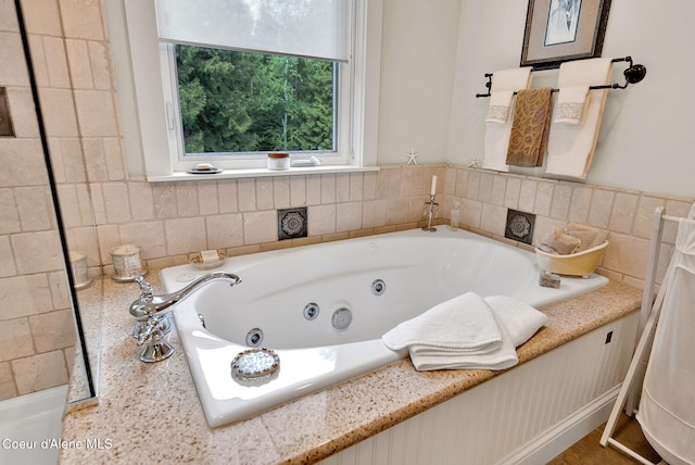 1201 Paradise Valley Rd, Bonners Ferry, ID 83805 - bathroom with a jetted tub