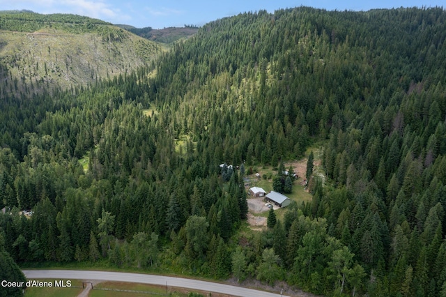 19856 B St Joe River Rd, Calder, ID 83808 - property view of mountains with a forest view
