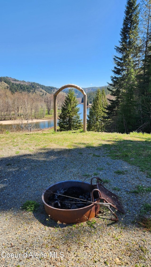 19856 B St Joe River Rd, Calder, ID 83808 - view of yard with a water view