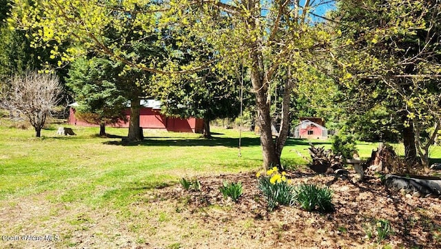 19856 B St Joe River Rd, Calder, ID 83808 - view of yard with an outdoor structure