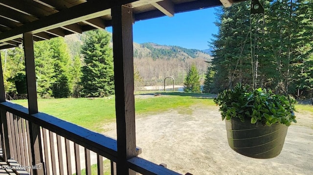 19856 B St Joe River Rd, Calder, ID 83808 - exterior space featuring a mountain view and a wooded view