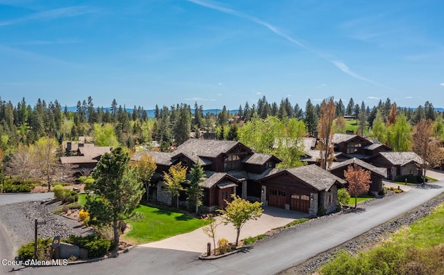 6012 W Quartzite Ln, Coeur Dalene, ID 83814 - aerial perspective of suburban area