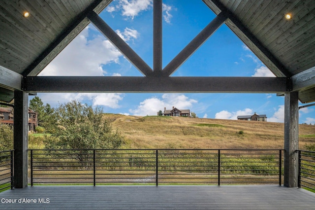 17056 S Lazurite Dr, Coeur Dalene, ID 83814 - view of wooden deck