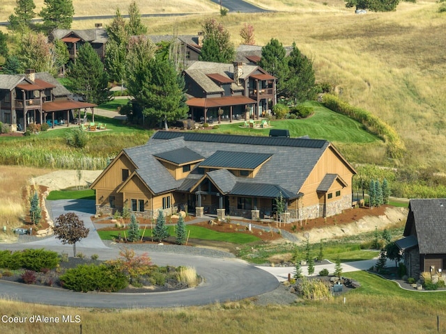 17056 S Lazurite Dr, Coeur Dalene, ID 83814 - bird's eye view