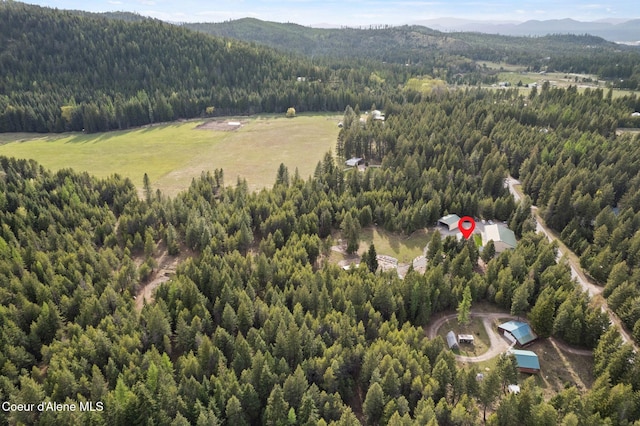850 Hoop Loop, Priest River, ID 83856 - aerial view of a forest and mountains