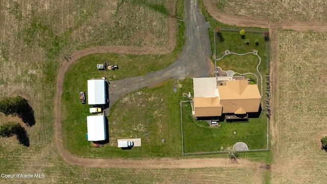 6035 W Conkling Rd, Worley, ID 83876 - bird's eye view