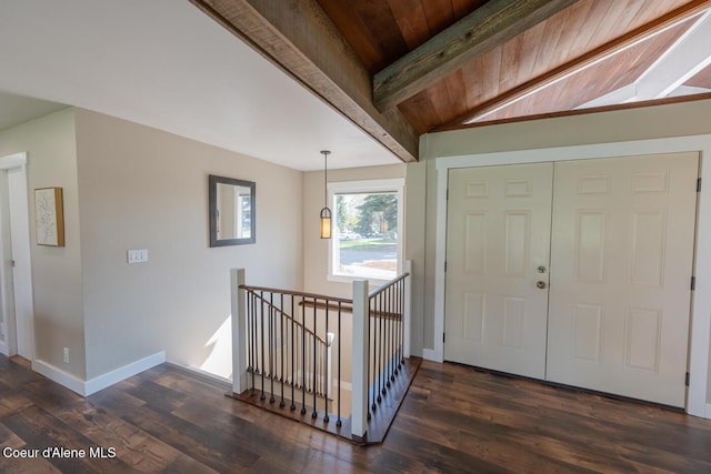 10792 N Magic Ct, Hayden, ID 83835 - entrance foyer with wood finished floors and baseboards