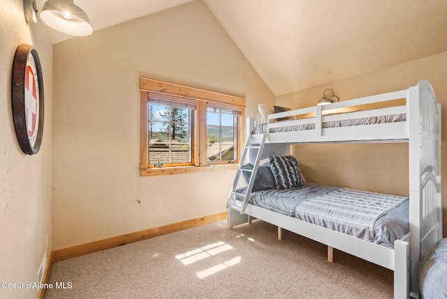 504 Hornby Pl, Dover, ID 83825 - carpeted bedroom with vaulted ceiling and baseboards