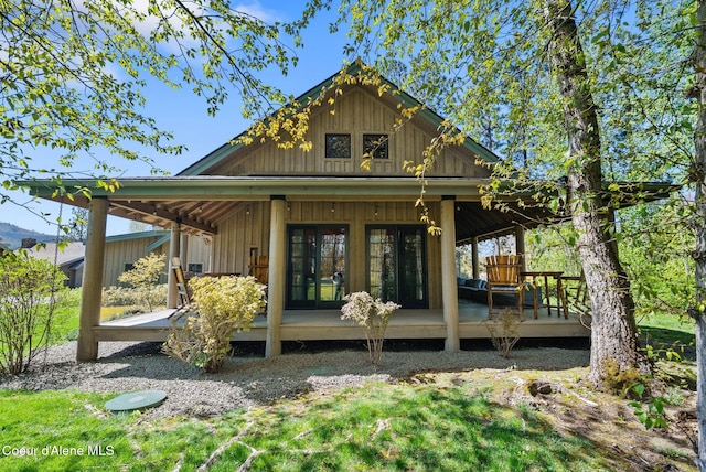 504 Hornby Pl, Dover, ID 83825 - back of house featuring a wooden deck
