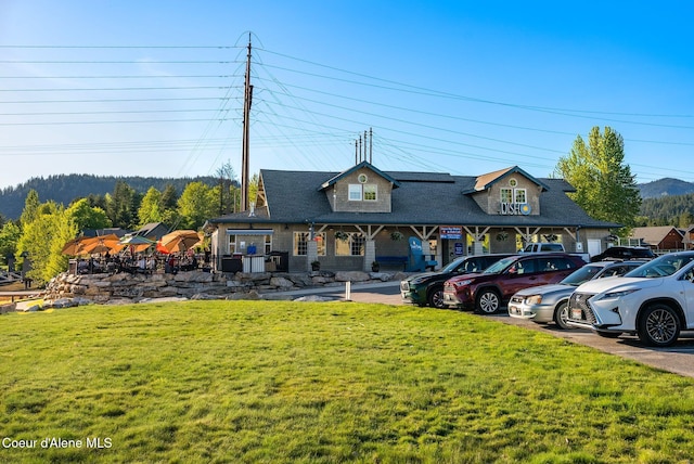 504 Hornby Pl, Dover, ID 83825 - view of front of house with a front lawn and uncovered parking