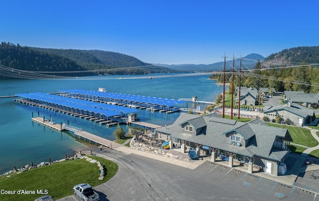 504 Hornby Pl, Dover, ID 83825 - aerial view of a water and mountain view
