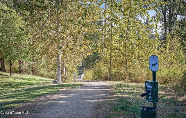 504 Hornby Pl, Dover, ID 83825 - view of road featuring a wooded view