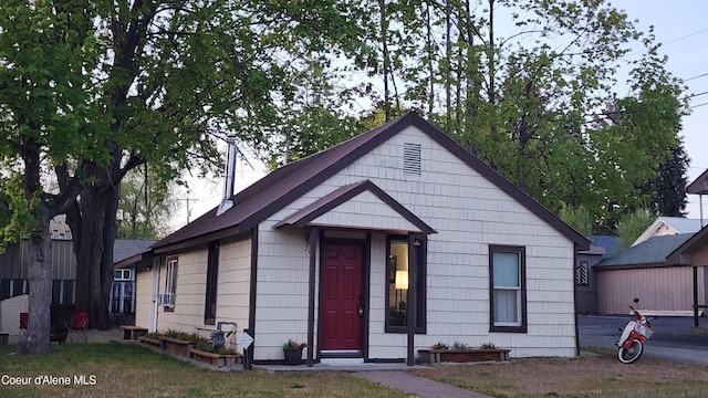 view of bungalow