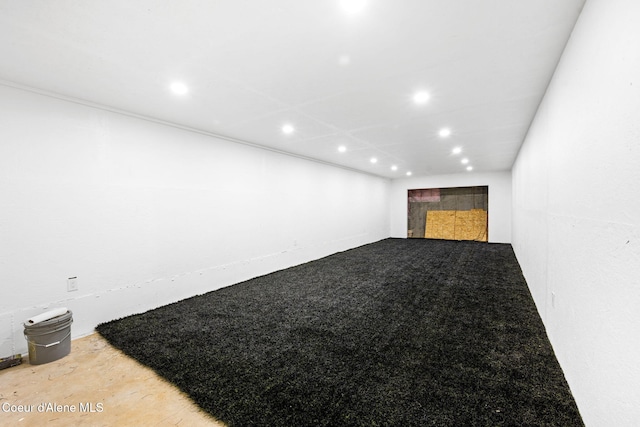 5969 W Highland Dr, Coeur Dalene, ID 83814 - finished basement with recessed lighting