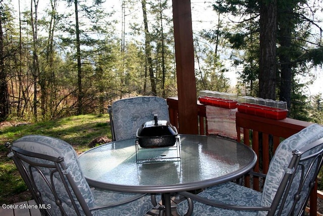 314 Overlake View Rd, Cocolalla, ID 83813 - view of patio / terrace featuring outdoor dining space
