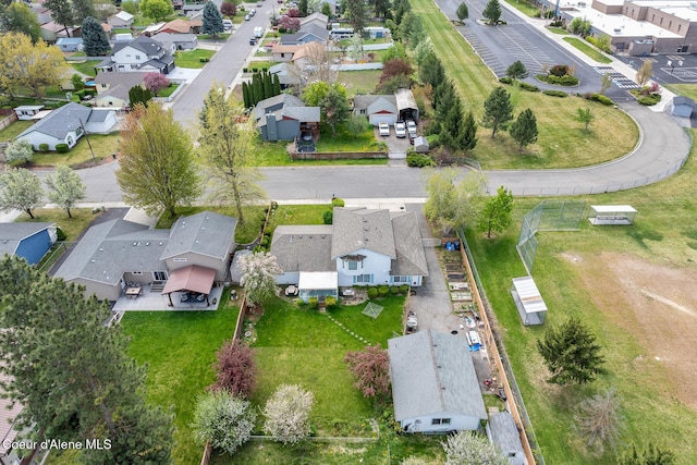 404 W 18th Ave, Post Falls, ID 83854 - birds eye view of property with a residential view