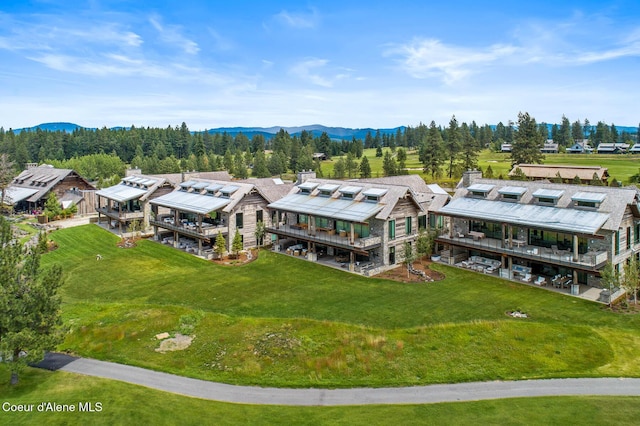 6869 S Gozzer Rd Unit C201, Harrison, ID 83833 - drone / aerial view of a mountainous background