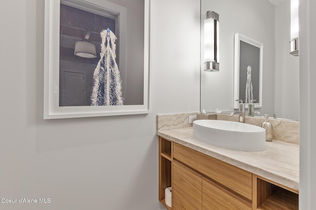 6869 S Gozzer Rd Unit C201, Harrison, ID 83833 - bathroom with vanity