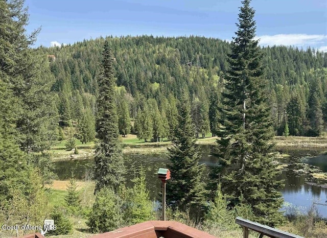 1959 Thimbleberry Ln, Sandpoint, ID 83864 - mountain view with a water view and a forest view