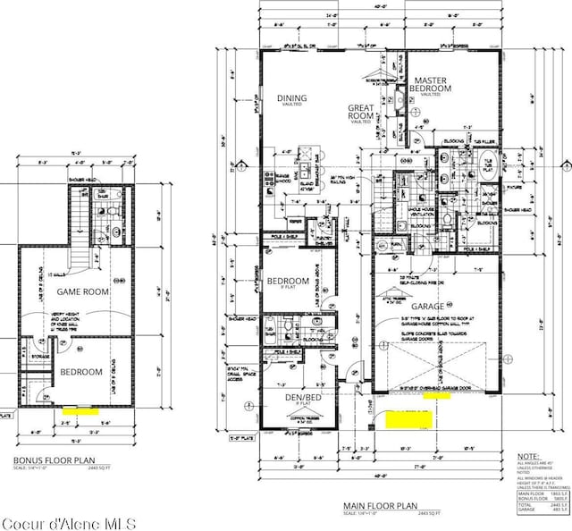 6696 Portrush Dr, Rathdrum, ID 83858 - plan